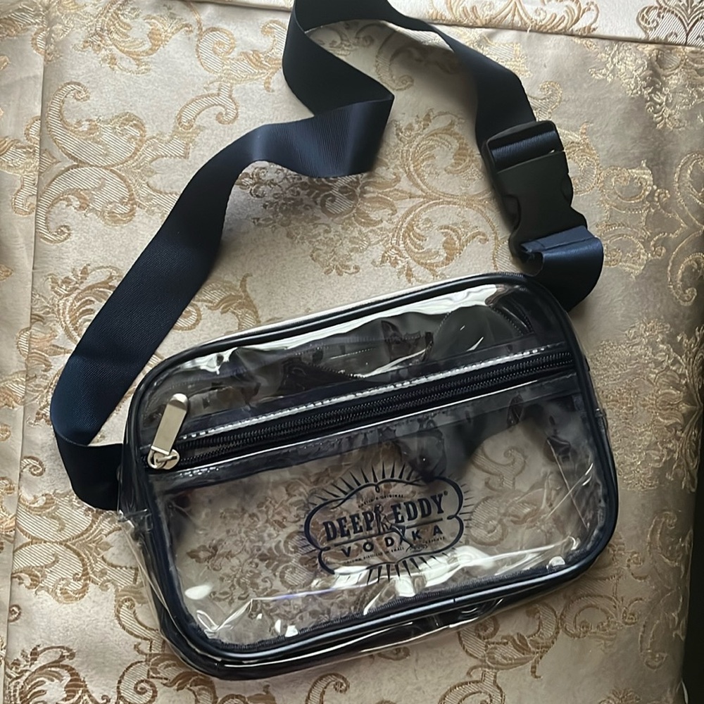 Deep Eddy Vodka Clear Fanny Pack